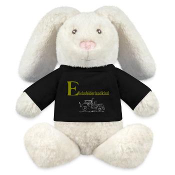eichsfelderlandkind - MiniFeet® RecycelHase® Creme - Schwarz - Vorne