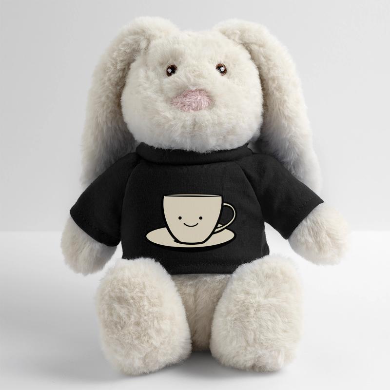 Süße Kaffeetasse Kaffee Liebhaber MiniFeet® RecycelHase® Creme
