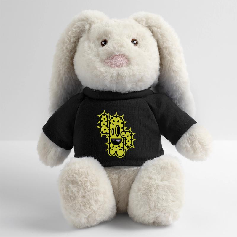 cactus high five comic MiniFeet® RecycelHase® Bunny Cream