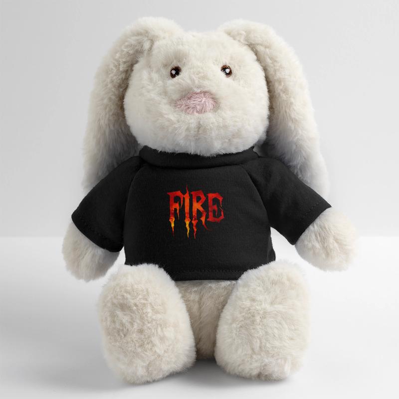 Fire red MiniFeet® RecycelHase® Bunny Cream