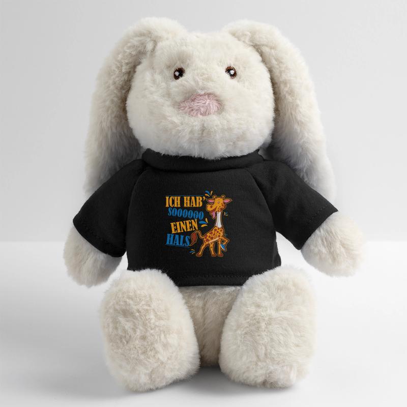 Giraffe mit Halskrause MiniFeet® RecycelHase® Creme