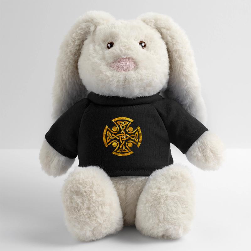 Celtic Knot MiniFeet® RecycelHase® Bunny Cream