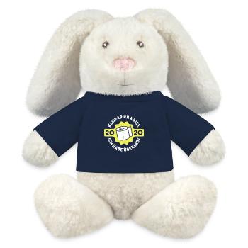 Klopapier Krise 2020 Ich habe überlebt - MiniFeet® RecycelHase® Creme - French Navy - Vorne