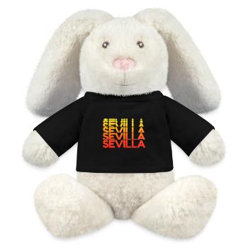 Seville - MiniFeet® RecycelHase® Bunny Cream - black - Front