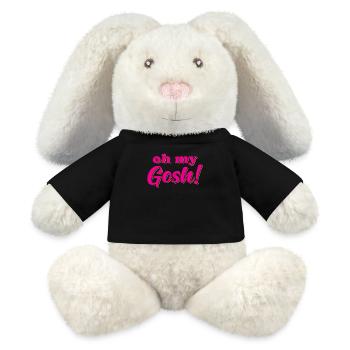 Oh my Gosh - MiniFeet® RecycelHase® Creme - Schwarz - Vorne