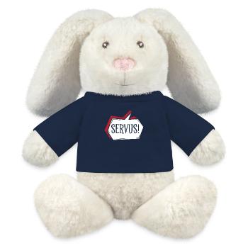 Servus - MiniFeet® RecycelHase® Bunny Cream - french navy - Front