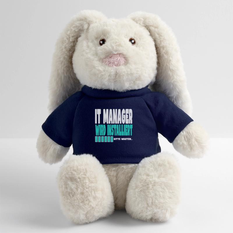 It Manager wird installiert MiniFeet® RecycelHase® Creme