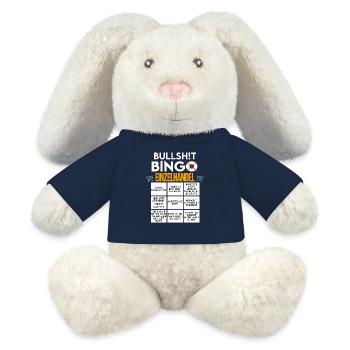 Einzelhandel Kasse Verkäuferin Kaufmann Kauffrau - MiniFeet® RecycelHase® Creme - French Navy - Vorne