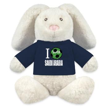 Saudi-arabien Fußball - MiniFeet® RecycelHase® Creme - French Navy - Vorne