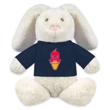 Krake Waffeleis  - MiniFeet® RecycelHase® Bunny Cream - french navy - Front