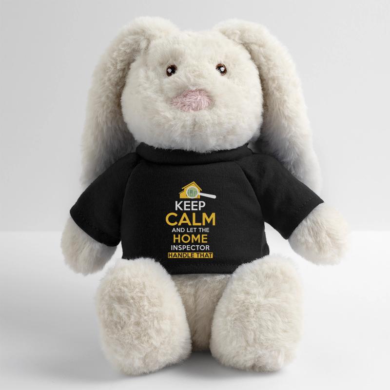 Building inspector Spruch MiniFeet® RecycelHase® Bunny Cream