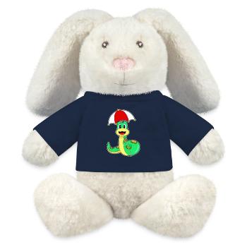 Snake Umbrella - MiniFeet® RecycelHase® Bunny Cream - french navy - Front