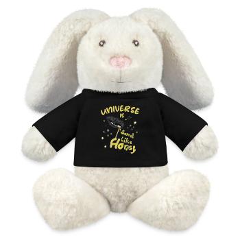 SÜSS - Honig - MiniFeet® RecycelHase® Creme - Schwarz - Vorne