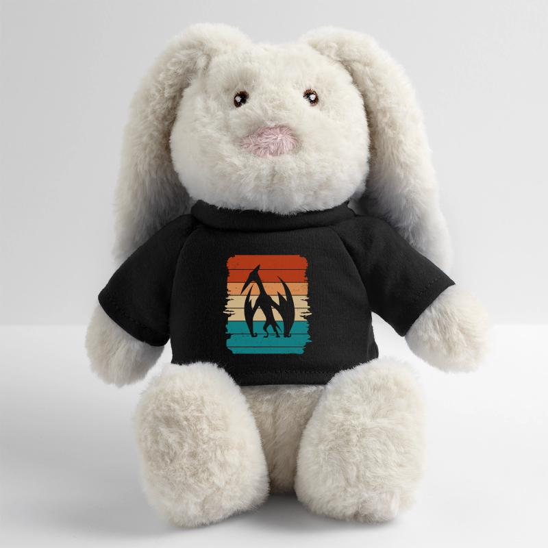 Pteranodon Dino Dinosaur MiniFeet® RecycelHase® Bunny Cream