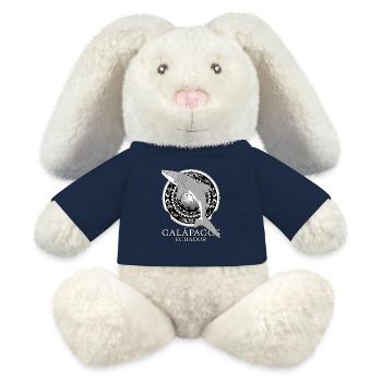 Walhai Galápagos Ecuador - MiniFeet® RecycelHase® Creme - French Navy - Vorne