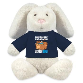Absolutes abschalt Programm entspricht Saunen - MiniFeet® RecycelHase® Creme - French Navy - Vorne