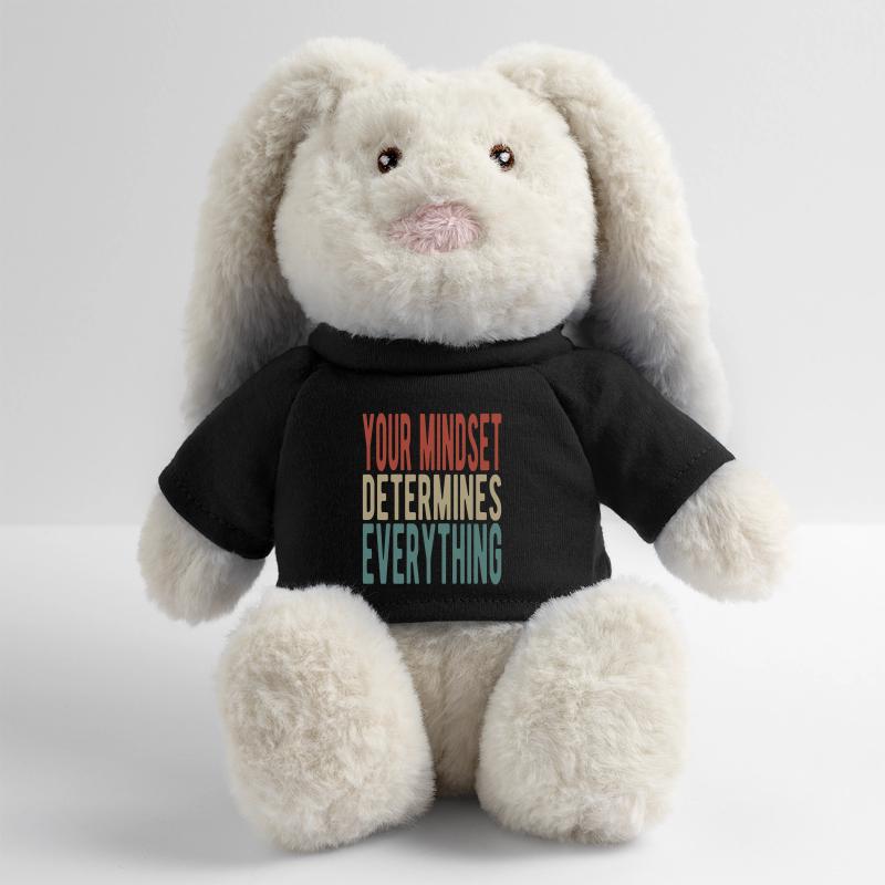 Your mindset determines everything MiniFeet® RecycelHase® Bunny Cream