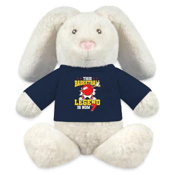 This basketball legend is now 7 Sports Kid - MiniFeet® RecycelHase® Bunny Cream - french navy - Front