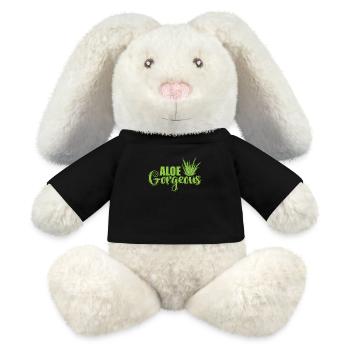 Aloe Gorgeous Aloe Vera Cream Cosmetics - MiniFeet® RecycelHase® Bunny Cream - black - Front