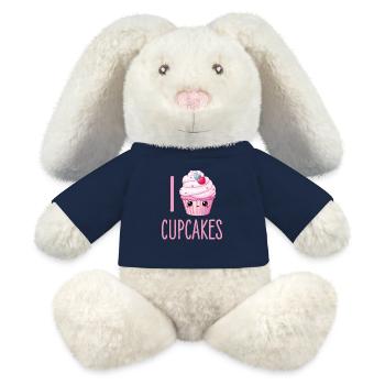 Cupcake Kawaii - MiniFeet® RecycelHase® Creme - French Navy - Vorne