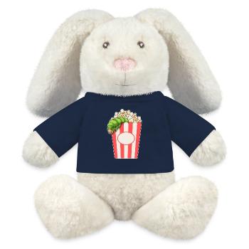 Caterpillar Popcorn - MiniFeet® RecycelHase® Bunny Cream - french navy - Front