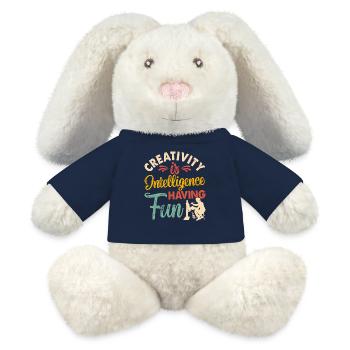 Künstler - MiniFeet® RecycelHase® Creme - French Navy - Vorne