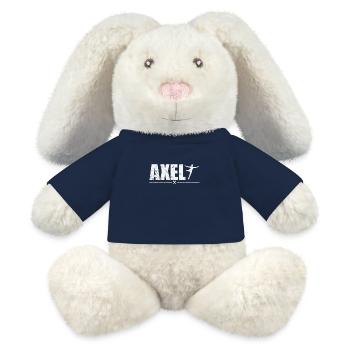 Axel Jump Figure Skating - MiniFeet® RecycelHase® Bunny Cream - french navy - Front