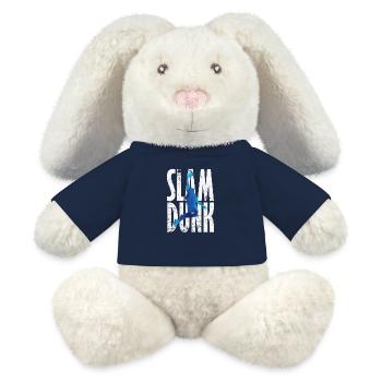 Slam Dunk Dribbler Basketball - MiniFeet® RecycelHase® Bunny Cream - french navy - Front