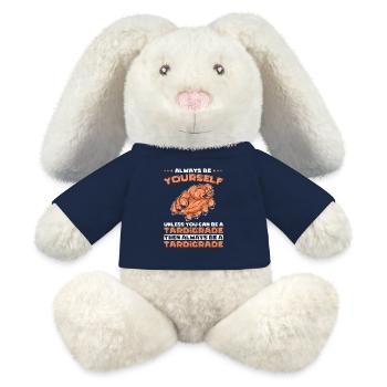 Tardigrades Funny saying - MiniFeet® RecycelHase® Bunny Cream - french navy - Front