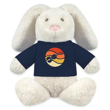 Violin Violinist - MiniFeet® RecycelHase® Bunny Cream - french navy - Front