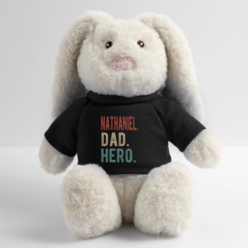Nathaniel Papa Held MiniFeet® RecycelHase® Creme