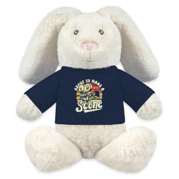 Filmemacher, Kamera, Regie, Produzent, Design - MiniFeet® RecycelHase® Creme - French Navy - Vorne