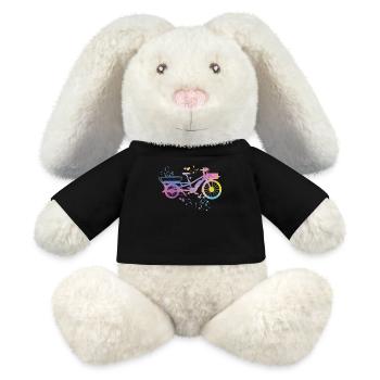 Heavy Duty Bike Cargo Bike Cargo Bike Cargo Bike - MiniFeet® RecycelHase® Bunny Cream - black - Front