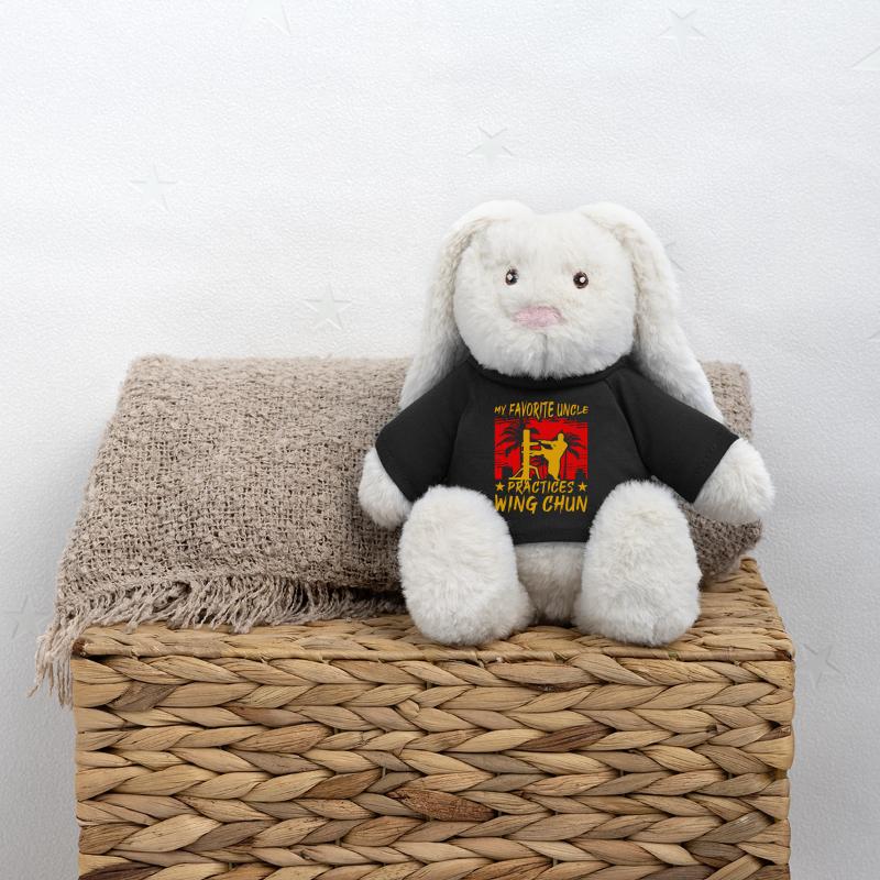 My favorite uncle practices Wing Chun MiniFeet® RecycelHase® Bunny Cream