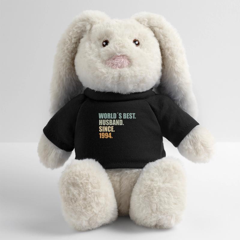 Bester Ehemann seit 1994 30.Hochzeitstag MiniFeet® RecycelHase® Creme