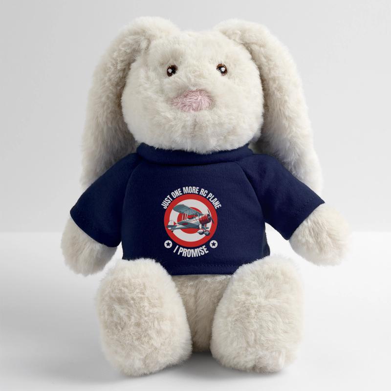 Modèle d’avion télécommandé Constructeur de modèles d’avion Lapin en peluche recyclé MiniFeet® Crème