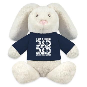 fisch, fisch, angeln, see, meer, angeln, fauna, exotisch - MiniFeet® RecycelHase® Creme - French Navy - Vorne