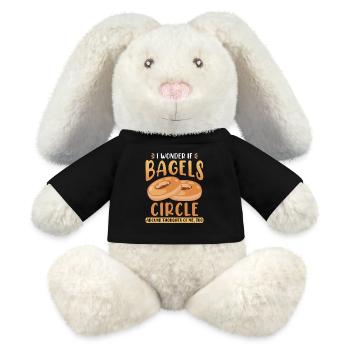 Bagels - MiniFeet® RecycelHase® Creme - Schwarz - Vorne