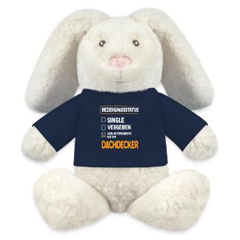 Roofer Relationship Status - MiniFeet® RecycelHase® Bunny Cream - french navy - Front