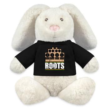 Roots Reggae - MiniFeet® RecycelHase® Creme - Schwarz - Vorne