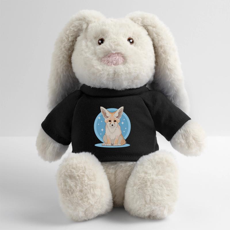 Fennec Fox Desert Foxes Gifts MiniFeet® RecycelHase® Bunny Cream