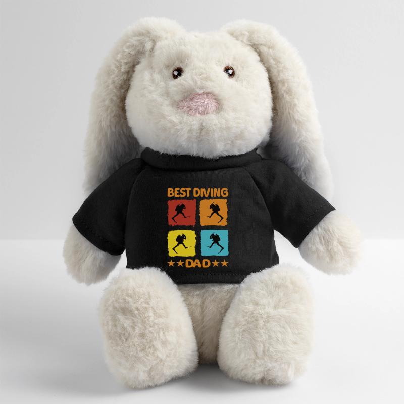 Best Diving Dad MiniFeet® RecycelHase® Bunny Cream