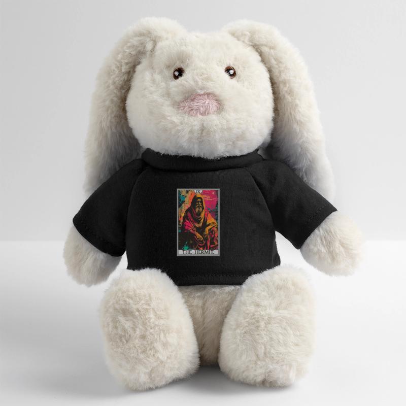 Tarotkarten Tarotkarte The Hermit Der Eremit MiniFeet® RecycelHase® Creme
