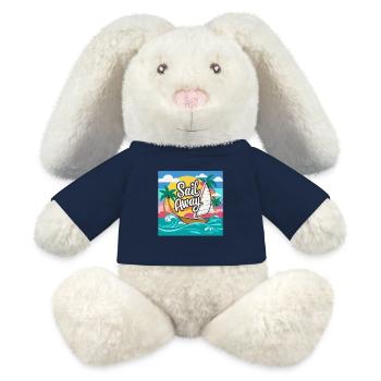 BOOTE, SEGELN WEG - MiniFeet® RecycelHase® Creme - French Navy - Vorne