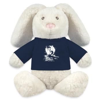 Windsurfer - MiniFeet® RecycelHase® Creme - French Navy - Vorne