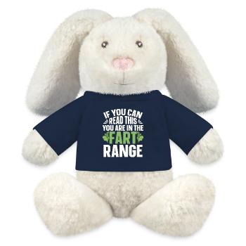 Furz Furzen Pupsen - MiniFeet® RecycelHase® Creme - French Navy - Vorne
