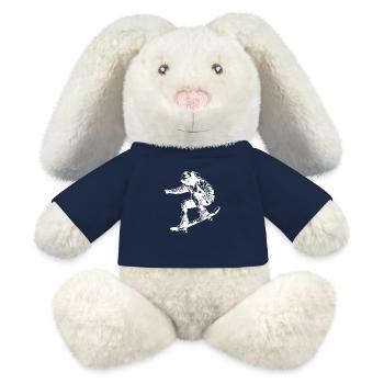 Skateboarding Graphics - MiniFeet® RecycelHase® Bunny Cream - french navy - Front