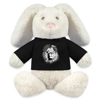 Loewe big cat - MiniFeet® RecycelHase® Bunny Cream - black - Front