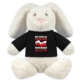 Poland Polish - MiniFeet® RecycelHase® Bunny Cream - black - Front
