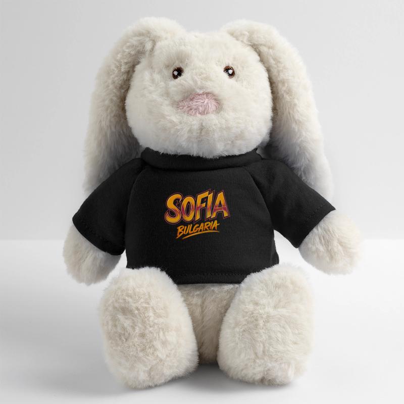 Sofia Bulgaria Souvenir MiniFeet® RecycelHase® Bunny Cream